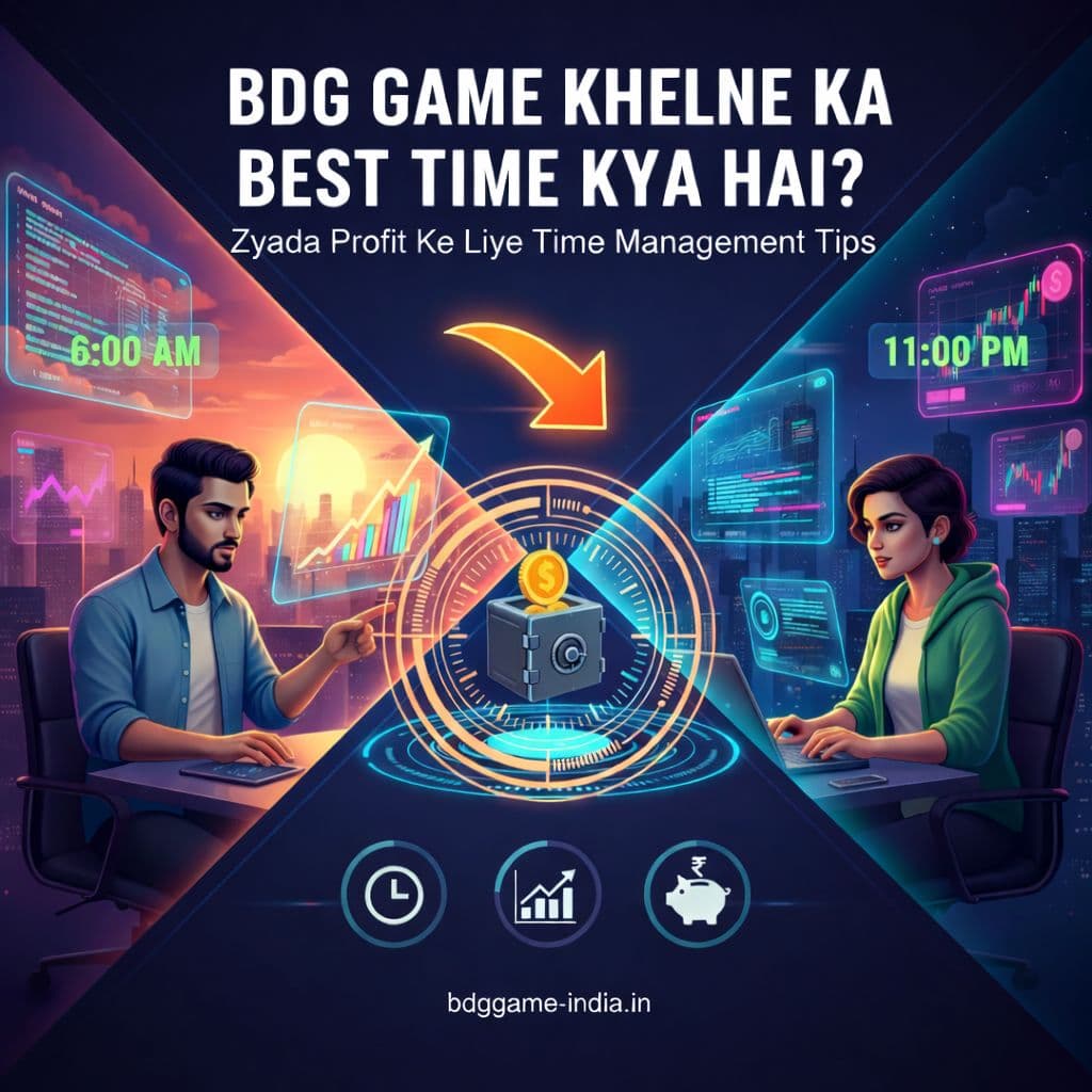 BDG Game Khelne Ka Best Time Kya Hai? Zyada Profit Ke Liye Time Management Tips
