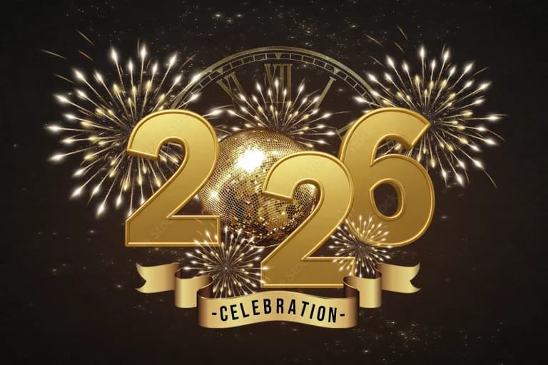 BDG 2026 New Year Golden Celebration - Happy New Year