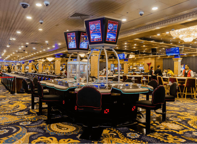 Big Daddy casino interior floor
