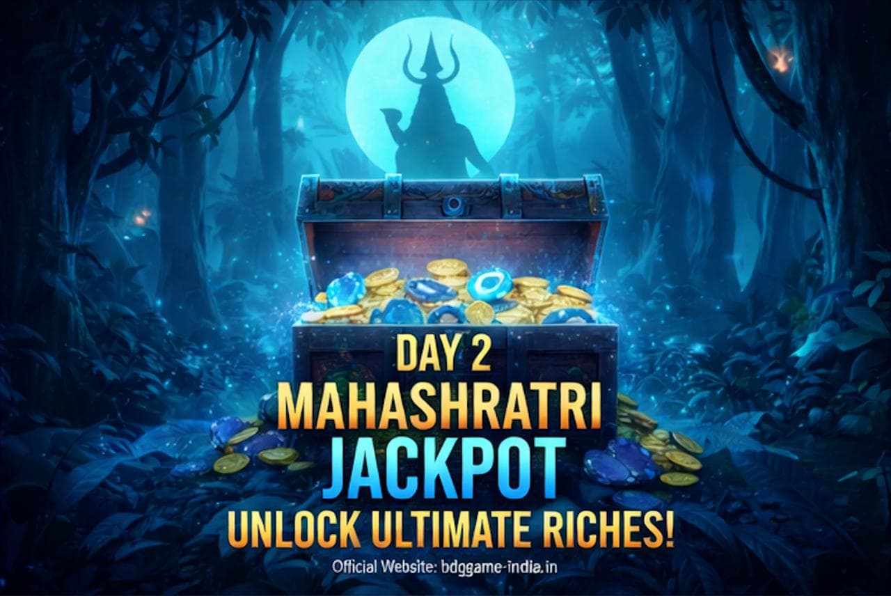 BDG Game Day 2 Mahashivratri Jackpot - Unlock Ultimate Riches - Official bdggame-india.in