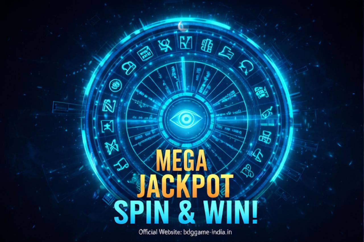 BDG Game Mega Jackpot Spin and Win - Official bdggame-india.in