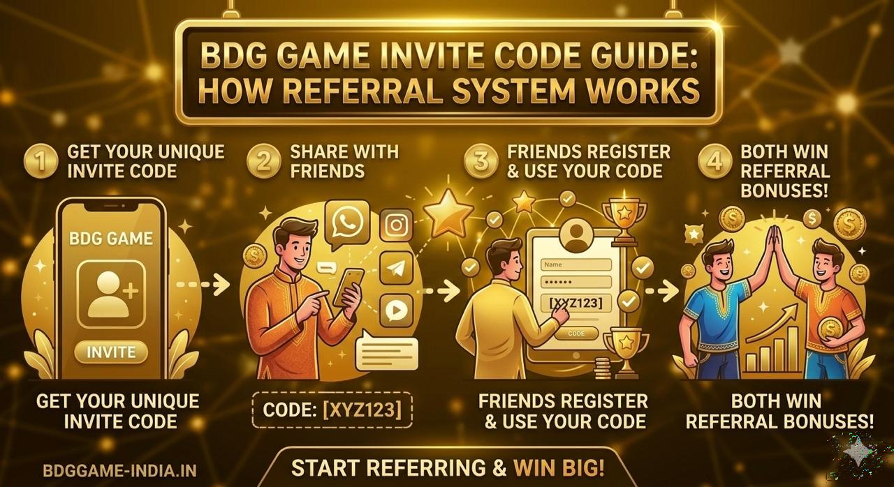 BDG Game Invite Code Guide: How Referral System Works